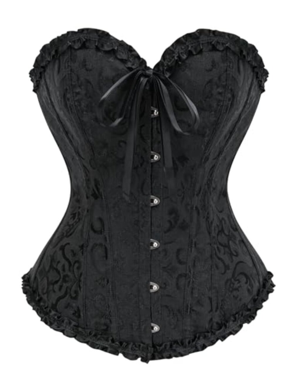 Corset Top Bustier Shapewear Lace Waist Push Up Bodysuit